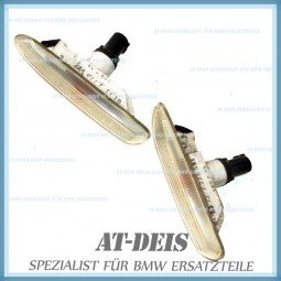 BMW E46 3er Seitenblinker Weiß L+R 2228591 2228592